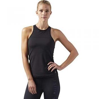 Reebok Bra Deportivo de Alto Soporte LM, Mujer, Negro, XS