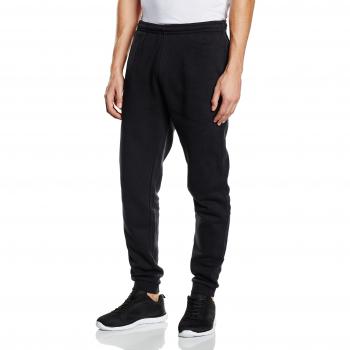 JAKO Classic Team Jogger für Herren, Bundschlitz, Schwarz, S