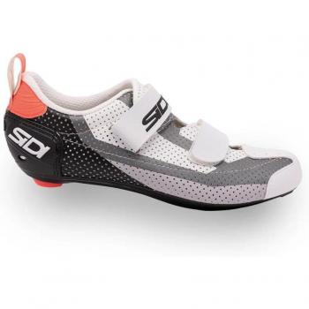 Scarpe Sidi T-5 Air Nero Bianco Corallo