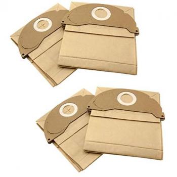 20 Brown Paper Dust Bags for Kärcher Vacuum Cleaners by Vhbw