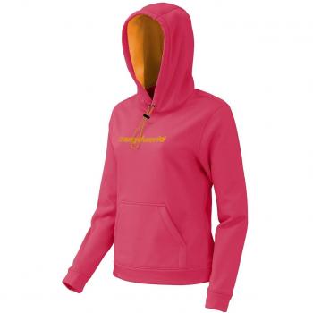 Poppi Damen‑Shirt in Fuchsien mit Vergoldung – Größe L