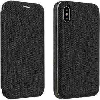Funda de Cuero con Cierre Magnético para iPhone X/XS