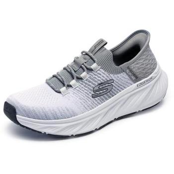 Skechers Slip-ins RF Edgeride Raygo Chaussures Homme Vegan Blanc/Gris 41