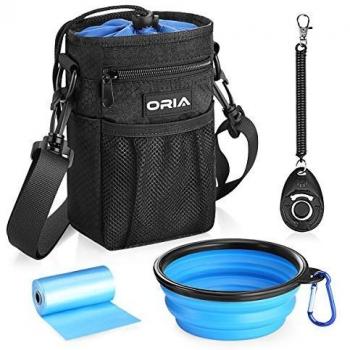 Wasserfeste ORIA Hundebehälter‑Tasche – 4-in-1 Trainingset