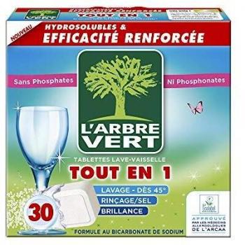 Tablette Lavastoviglie Arbre Vert 30x18,25 g