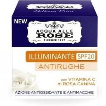 Acqua alle Rose Crema Viso Illuminante Antirughe con Vitamina C
