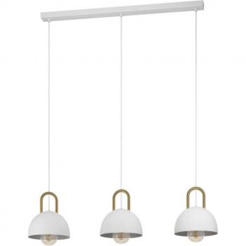 Lámpara Colgante Eglo Calmanera LED 3xE27 Blanco