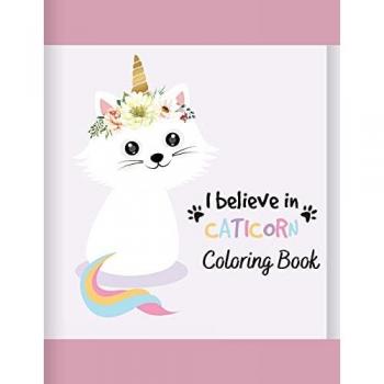 Caticorn Coloring Book: A Fun Collection of Cat Unicorns!