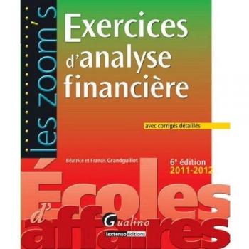Exercices d'analyse financière