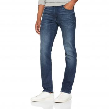 Lee Rider, Denim Slim para Hombre, Azul (Dark Blue Worn VF), W32/L34