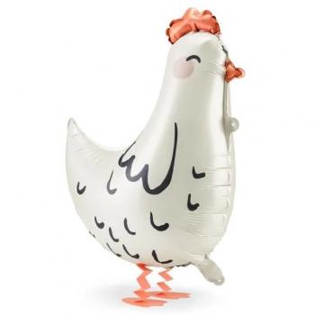 Folienballon Huhn Bunte Eierlegerin