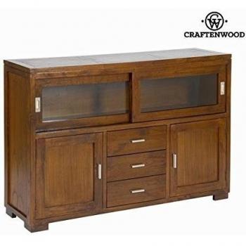 Credenza Forest 3 Compartimentos – Serie Chocolate Craften Wood