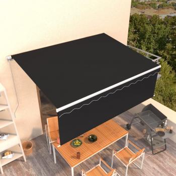 Auvent de Terrasse Rétractable 4,5x3 m Anthracite