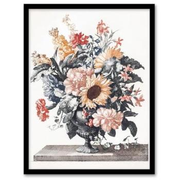 Stone Vase & Sunflowers Framed Print – Artery8