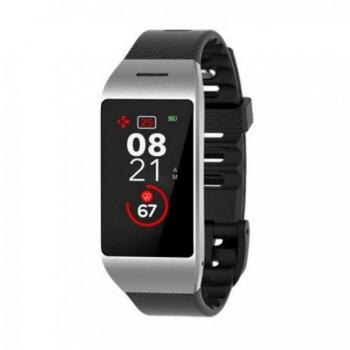 MyKronoz ZeNeo Montre intelligente Argent/Noir