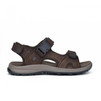 Sandálias de Homem T219-8 Nobuck Marrom