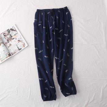 Ropa casual para el hogar para mujeres, pantalones caídos