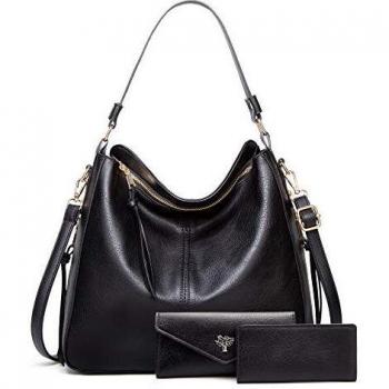 BestoU Sac à Main Femmes PU Cuir Sac à Bandoulière D'épaule Fourre-Tout