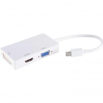 Shiverpeaks Adattatore Video Mini DisplayPort a HDMI/DVI/VGA