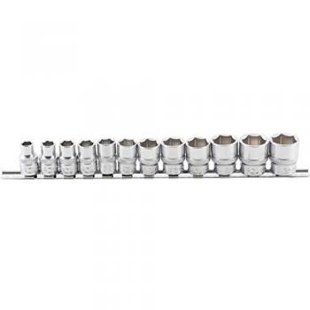 Juego de llaves de vaso Bgs 12 piezas hexagonales
