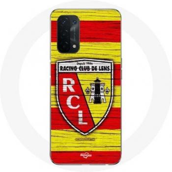 Protection écran Oppo A74 5G – Teintes Jaune & Rouge