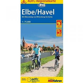 Allgemeiner Deutscher Fahrrad-Club e.V. (ADFC) Adfc-Regionalkarte Elbe/havel Magdeburg 1:75.000, Reiß