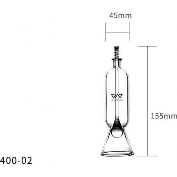 VIV Glass Stand Feeder for Aquariums
