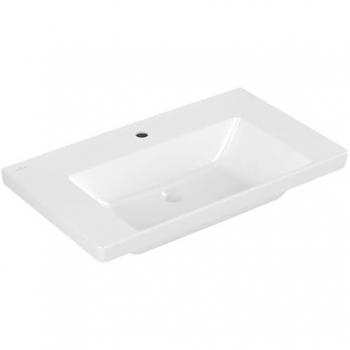Villeroy et Boch lavabo Subway 3.0 80x47cm, blanc, 1 trou de robinet