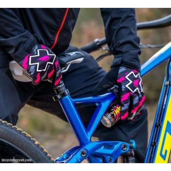 Guantes Motos Muc Off Hombre Rosa