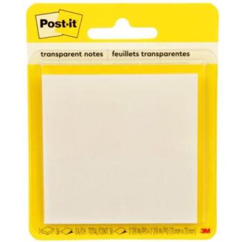 Bloc de Notas Transparenet 36 unidades