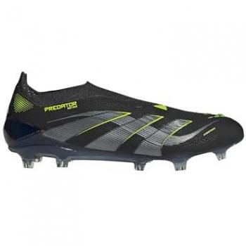 FG Predator Elite Electric Stealth Core Black/Lucid Lemon Soccer Shoes