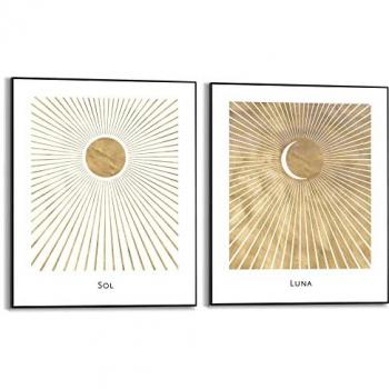 Reinders Kunstposter – Sonne & Mond