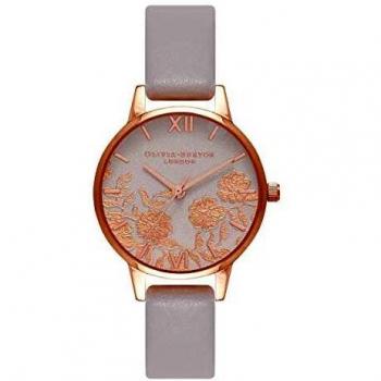 OLIVIA BURTON Damenquarzzeitmesser OB16MV69 – Leder & Lace