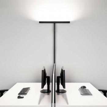 Éclairage mural Molto Luce Concept Double F noir avec détection