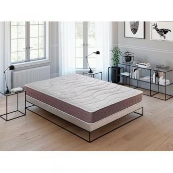 Colchón viscoelástico royal sleep dormant premium, 24 cm, antiácaros, hilo de plata, firmeza alta, 180x200