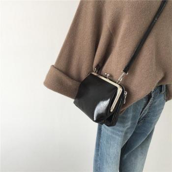 Doppel-Kuss-Verschluss Handtasche