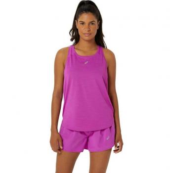 Camicia ASICS Road Rosa Intensità Femminile