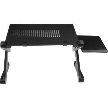 Bureau portable avec tapis de souris ajustable
