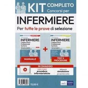 Rosario Caruso Kit Completo Per Concorsi Per Infermiere. Manuale Completo Per Tutte Le Fasi Di Selezione-Test E Procedure Per Prove Scritte E Pratiche. Con ... Di Simulazione (Professioni Sanitarie)