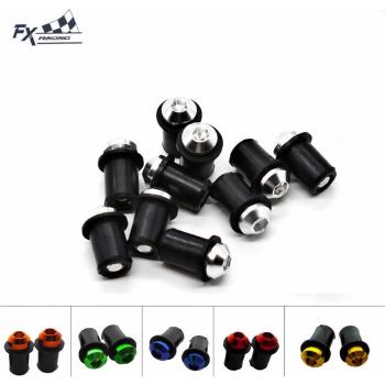5mm 10PCS Motorcycle Windscreen Bolts Screws Nut Fastener for Honda Varadero