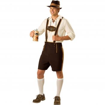 Traditionelles bayerisches Kostüm für Männer in großen Größen