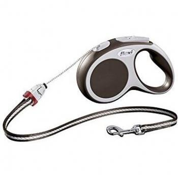 Retractable 5‑Meter Brown Lead Cord – Flexi Vario