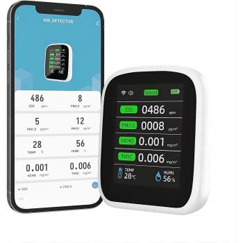 Compteur AirIntérieur 8‑en‑1 Premium
