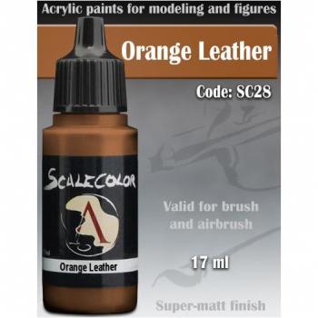 SC-28 Orange Leather Scale 75