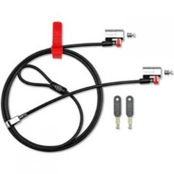 Câble de sécurité Kensington ClickSafe avec clé pour PC portable