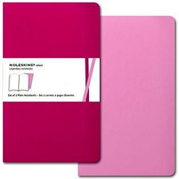 Volant de Bolso Liso Moleskine Rosa Pack 2 unidades, 76 Folhas, Últimas 16 Folhas Destacáveis, 9x14cm