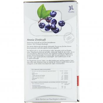 Walthers Bio Aronia Muttersaft (Direktsaft), 3 l