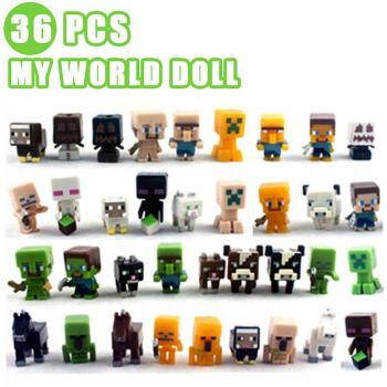 Kit de Construction Minecraft Creeper BestDaily – 36 pièces, jouet pour enfants