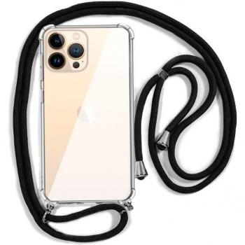 Estuche Urbano Cuerda Negra iPhone 13 Pro Max