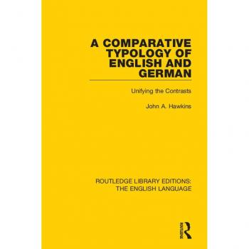 Vitalsource Technologies, Inc. A Comparative Typology Of English And German